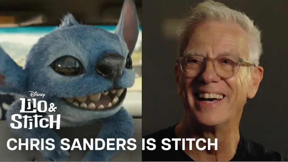 Video for the film Lilo & Stitch — Chris Sanders is Stitch - Booth to Screen