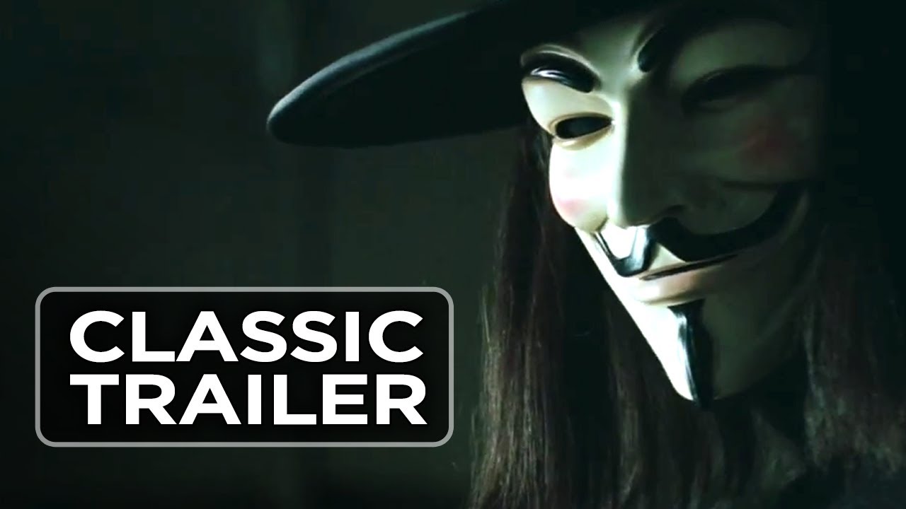 Video for the film V for Vendetta — V For Vendetta (2005) Official Trailer #1 - Sc-Fi Thriller HD