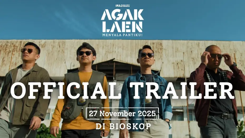 Video for the film Agak Laen: Menyala Pantiku! — OFFICIAL TRAILER AGAK LAEN : MENYALA PANTIKU!
