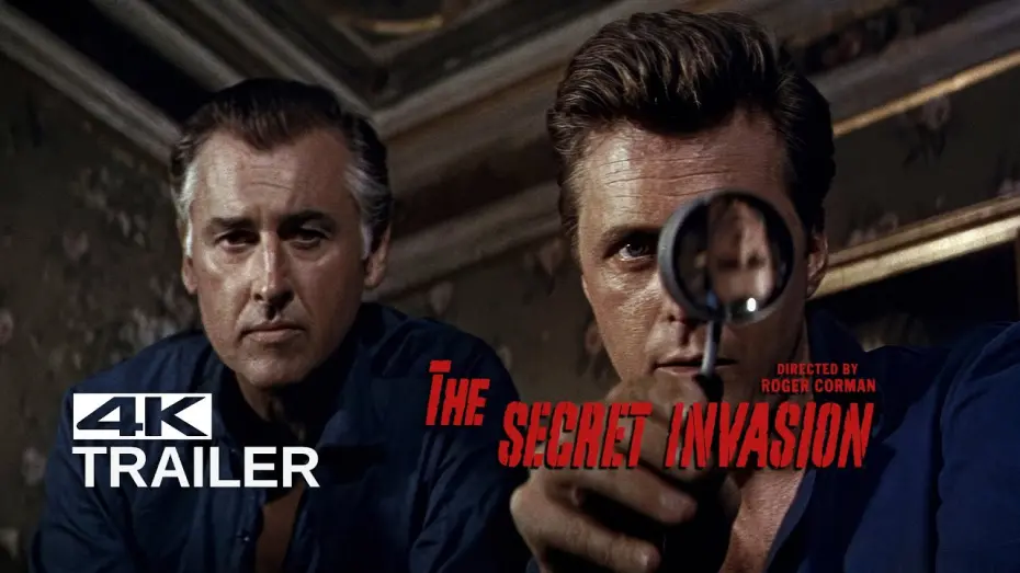 Video for the film The Secret Invasion — THE SECRET INVASION Original Trailer [1964] 4K