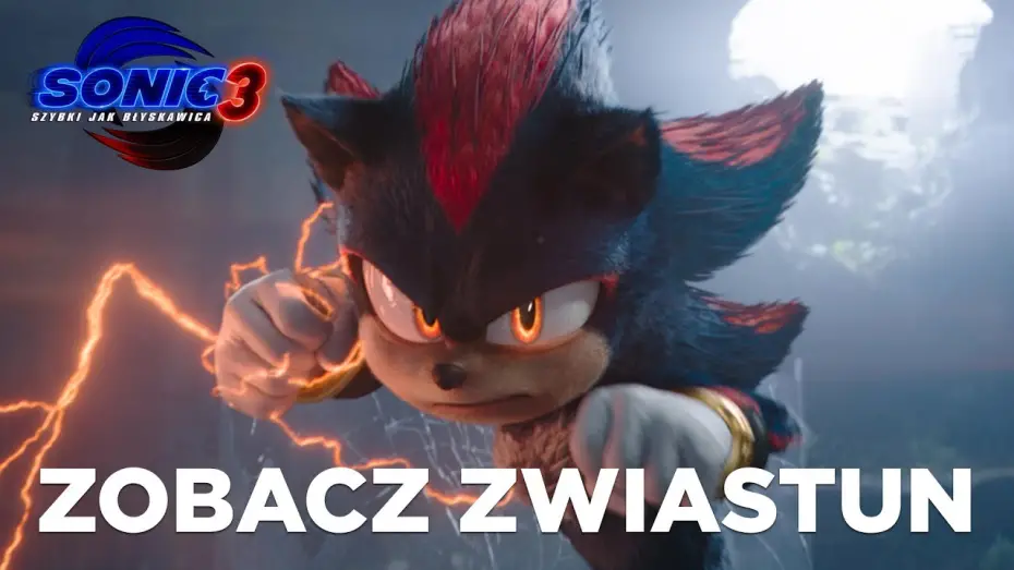 Video for the film Sonic the Hedgehog 3 — Pierwszy zwiastun