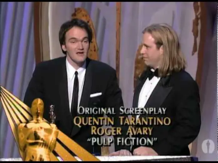Video for the film Pulp Fiction — Pulp Fiction Wins Original Screenplay: 1995 Oscars