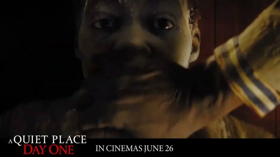 Video for the film A Quiet Place: Day One — Don't let them hear you