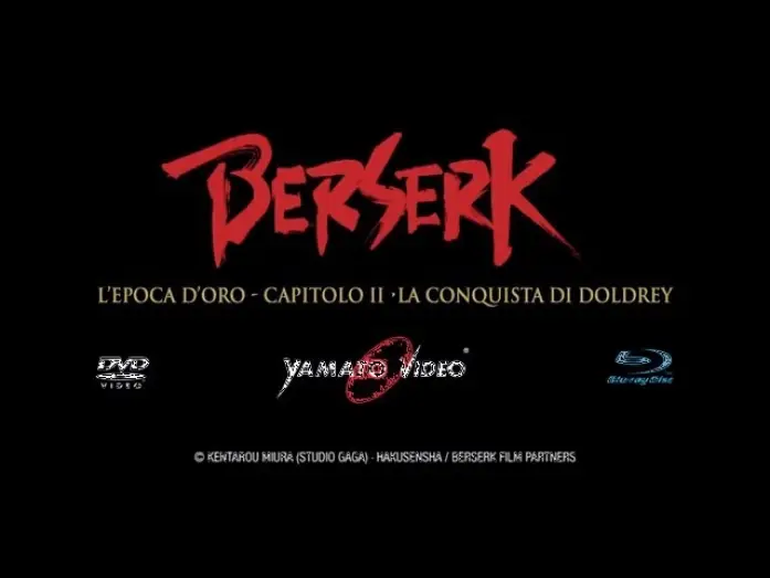 Video for the film Berserk: The Golden Age Arc II - The Battle for Doldrey — Berserk - L'epoca d'oro II: La conquista di Doldrey