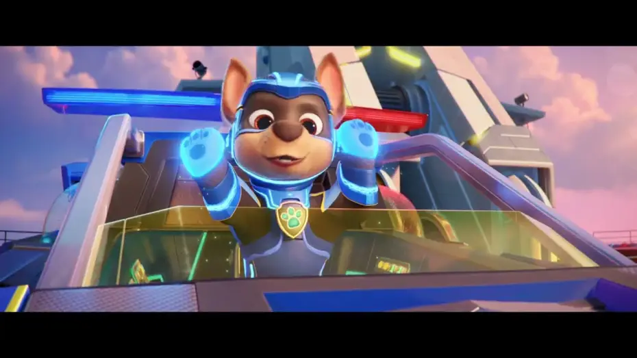 Video for the film PAW Patrol: The Mighty Movie — Clip - Los supervehículos