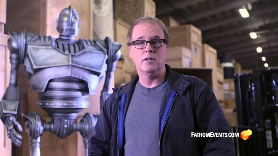 Video for the film The Iron Giant — Brad Bird invites You to see The Iron Giant