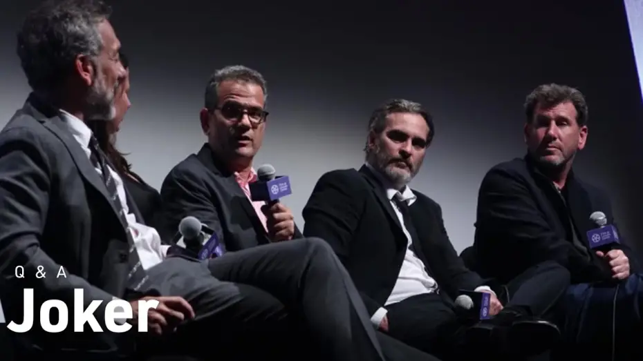 Video for the film Joker — Joaquin Phoenix, Todd Phillips & Crew on Joker, Realism, and Reimagining Gotham City - NYFF57