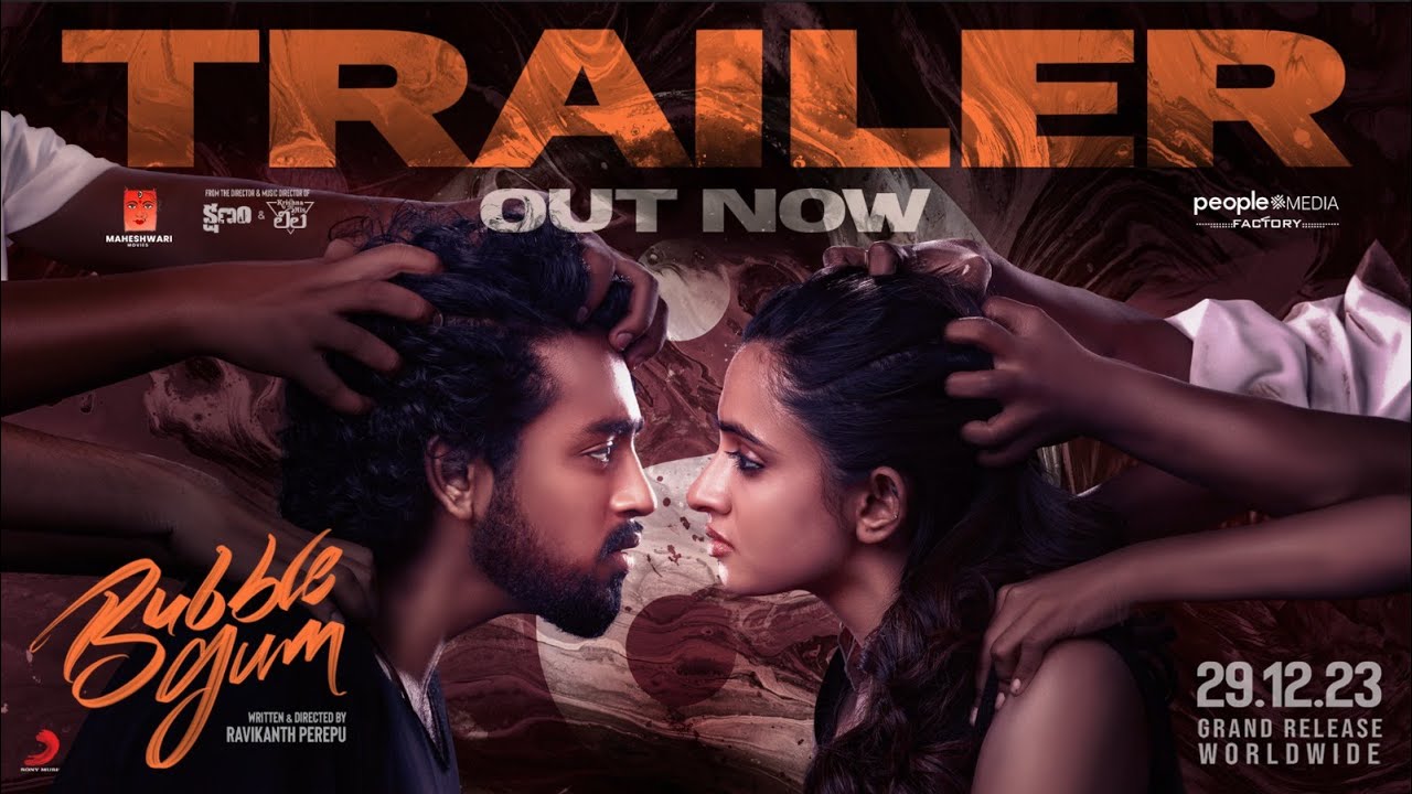 Video for the film Bubblegum — Bubblegum Trailer | Roshan Kanakala | Maanasa Choudhary | Ravikanth Perepu | Sricharan Pakala
