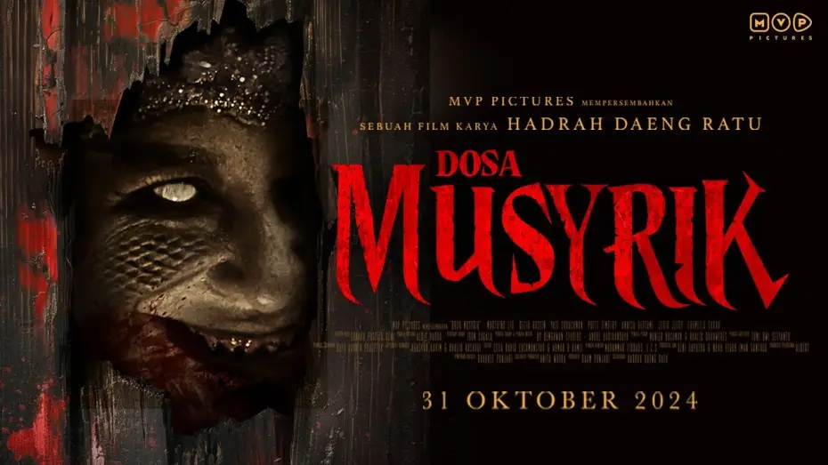 Video for the film Dosa Musyrik — Dosa Musyrik - Official Trailer | 31 Oktober 2024 di Bioskop
