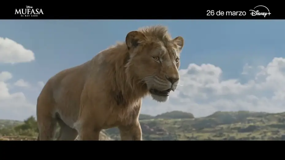 Video for the film Mufasa: The Lion King — 26 de marzo disponible en Disney+