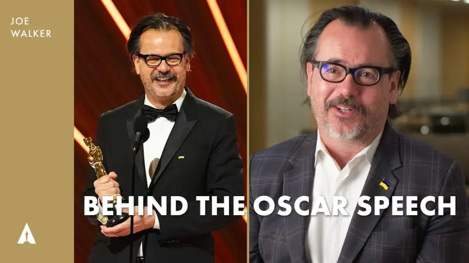 Video for the film Dune — Joe Walker | 94th Oscars Best Film Editing | Behind the Oscars Speech