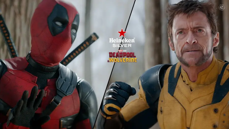Video for the film Deadpool 3 — Heineken Silver - World-Class Light Beer for World-Class Bubs