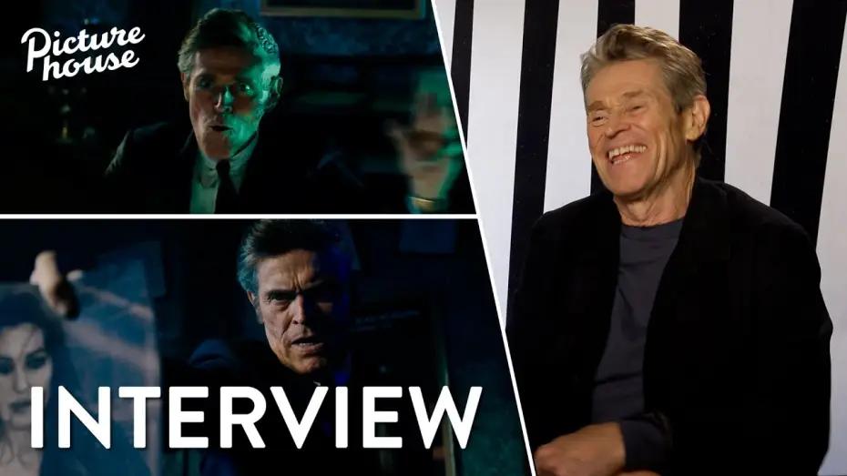 Video for the film Beetlejuice Beetlejuice — Willem Dafoe Interview