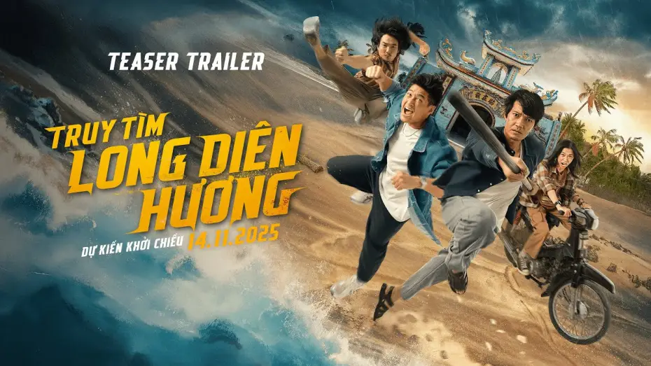 Video for the film Fish, Fists and Ambergris — TRUY TÌM LONG DIÊN HƯƠNG | TEASER TRAILER | DKKC 14.11.2025