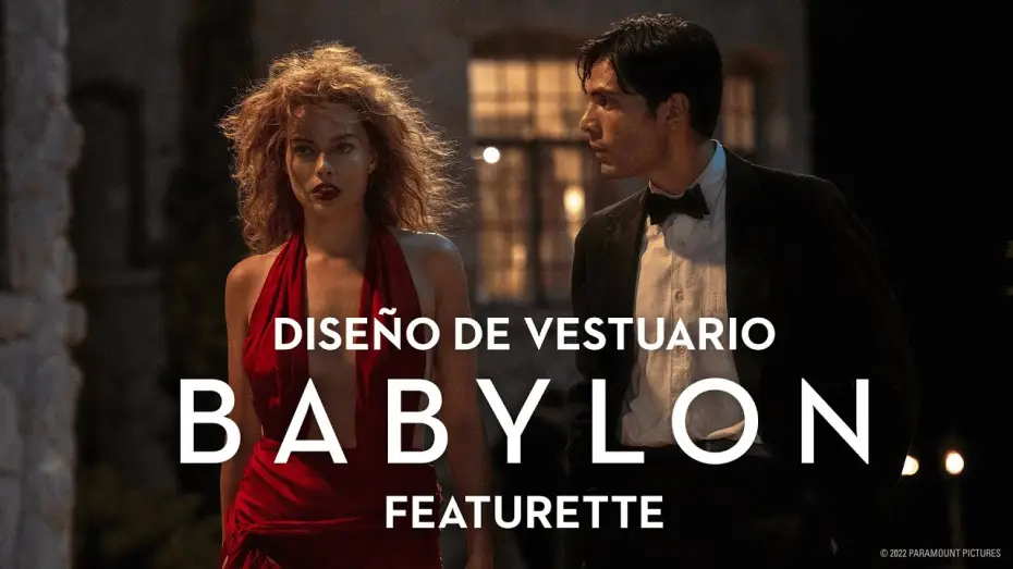 Video for the film Babylon — Featurette - Diseño de vestuario [VOSE]