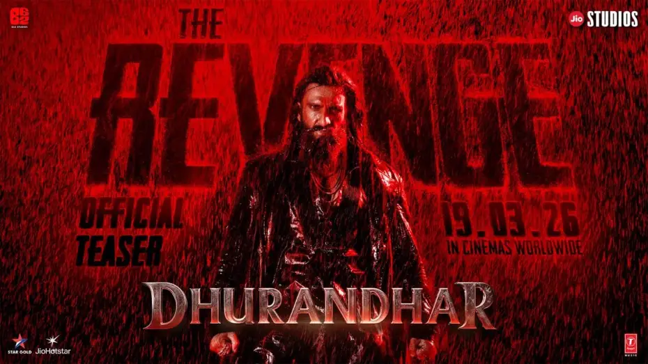 Video for the film Dhurandhar — Dhurandhar: The Revenge Official Hindi Teaser | Ranveer S | Aditya D | In Cinemas 19 March 2026