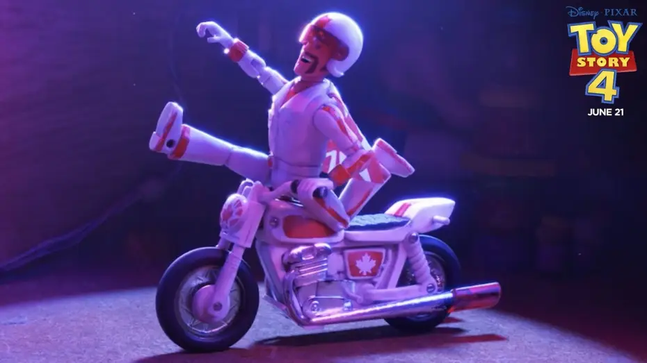 Video for the film Toy Story 4 — "Duke Caboom" TV Spot