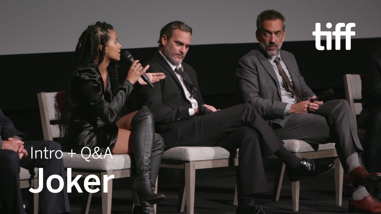 Video for the film Joker — JOKER Cast and Crew Q&A | TIFF 2019