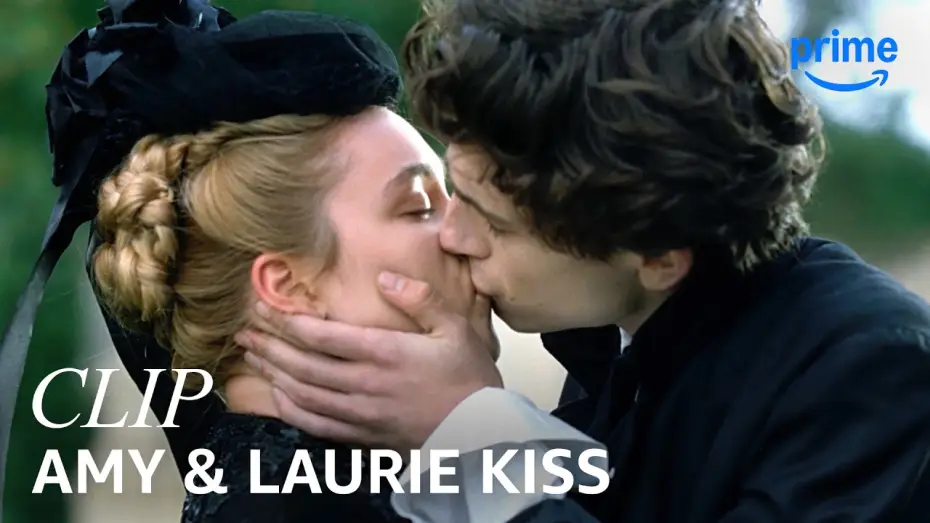Video for the film Little Women — Timothée Chalamet Kisses Florence Pugh - Clip