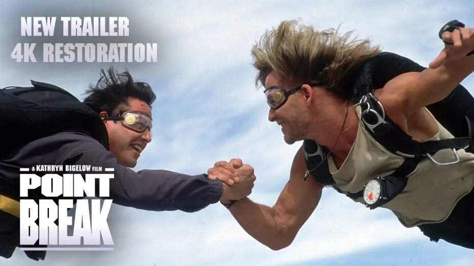Video for the film Point Break — UK 4K Restoration Trailer