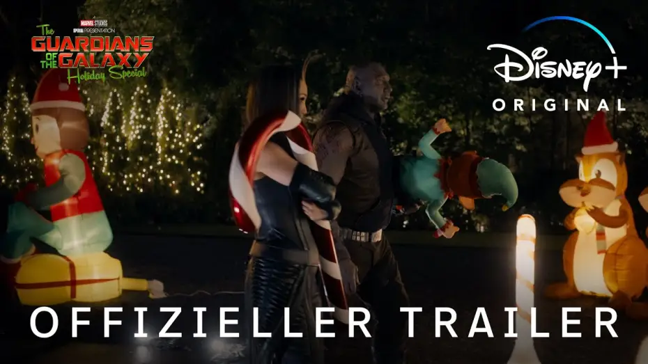 Video for the film The Guardians of the Galaxy Holiday Special — Offizieller Trailer