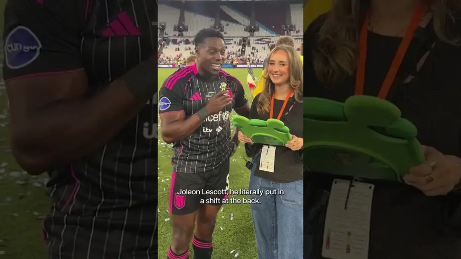 Video for the film Toy Story 5 — Post match debrief (Toy Story 5 version) with Soccer Aid