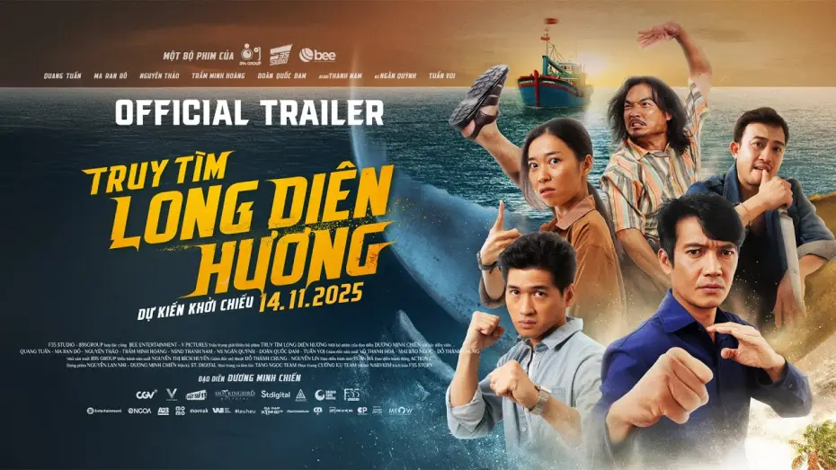 Video for the film Fish, Fists and Ambergris — CHASE FOR AMBER | OFFICIAL TRAILER | OFFICIAL RELEASE: 11/14/2025