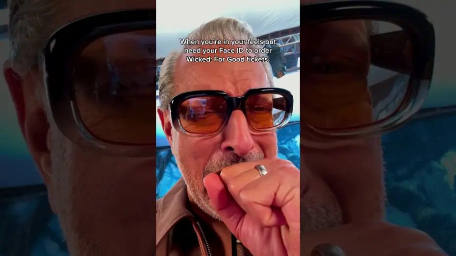 Video for the film Wicked Part Two — In our feels today celebrating Jeff Goldblum's birthday