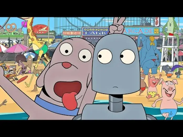 Video for the film Robot Dreams — ROBOT DREAMS | Trailer Deutsch/German [HD]