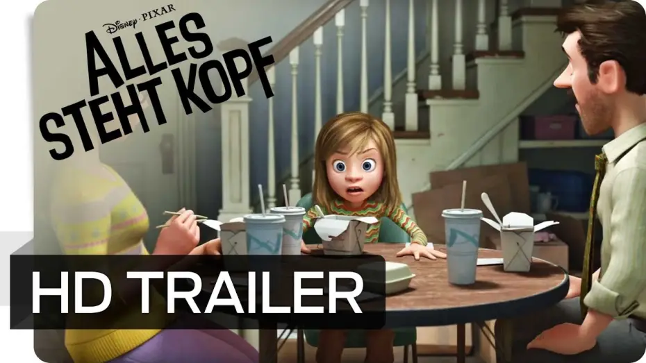 Video for the film Inside Out — ALLES STEHT KOPF - Offizieller Trailer (German | deutsch) - Disney HD