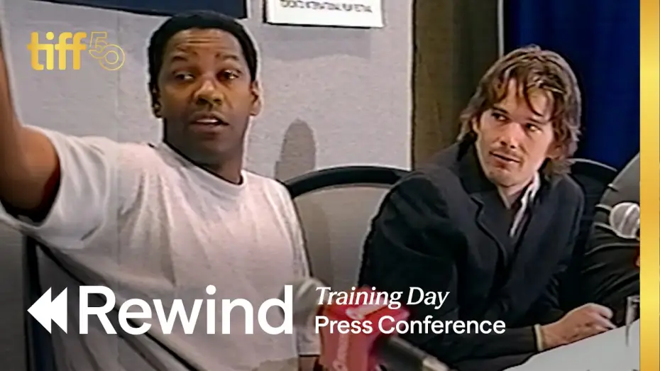Video for the film Training Day — Press Conference (2001) | TIFF REWIND