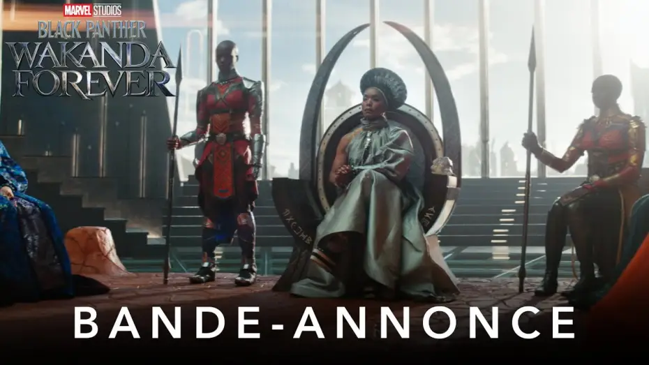Video for the film Black Panther: Wakanda Forever — Bande Annonce 01 [VF]