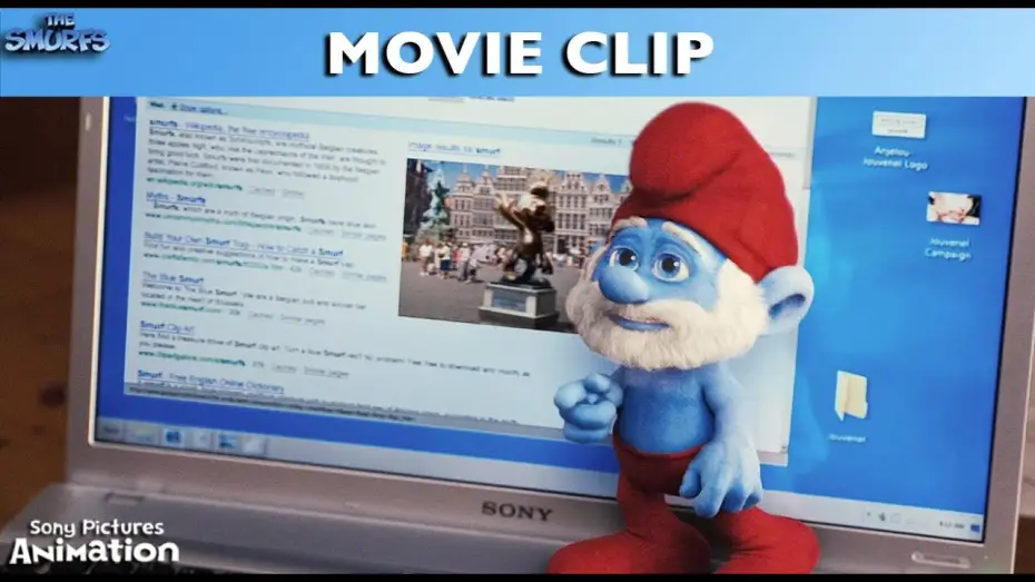 Video for the film The Smurfs — Google
