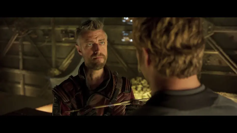 Video for the film Guardians of the Galaxy Vol. 2 — Les Gardiens de la Galaxie Vol.2 - Scène coupée : Kraglin et Quill parlent de Zune