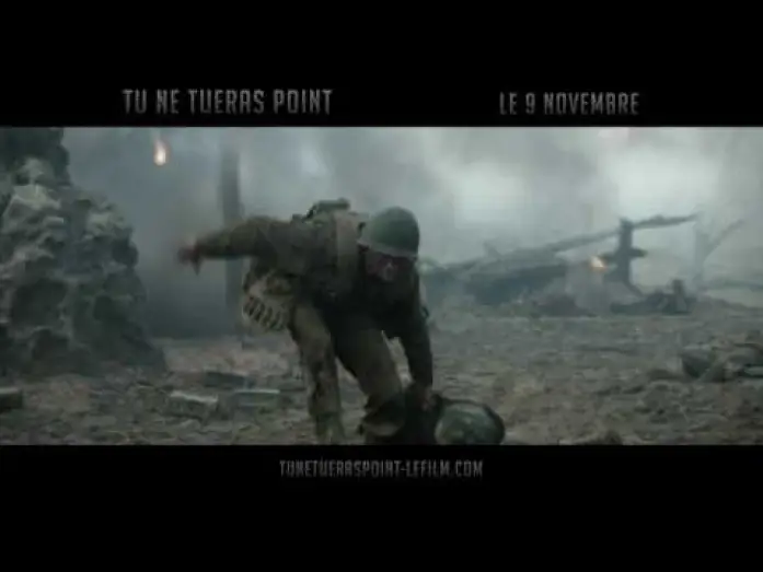 Video for the film Hacksaw Ridge — TU NE TUERAS POINT - Spot 30 VF