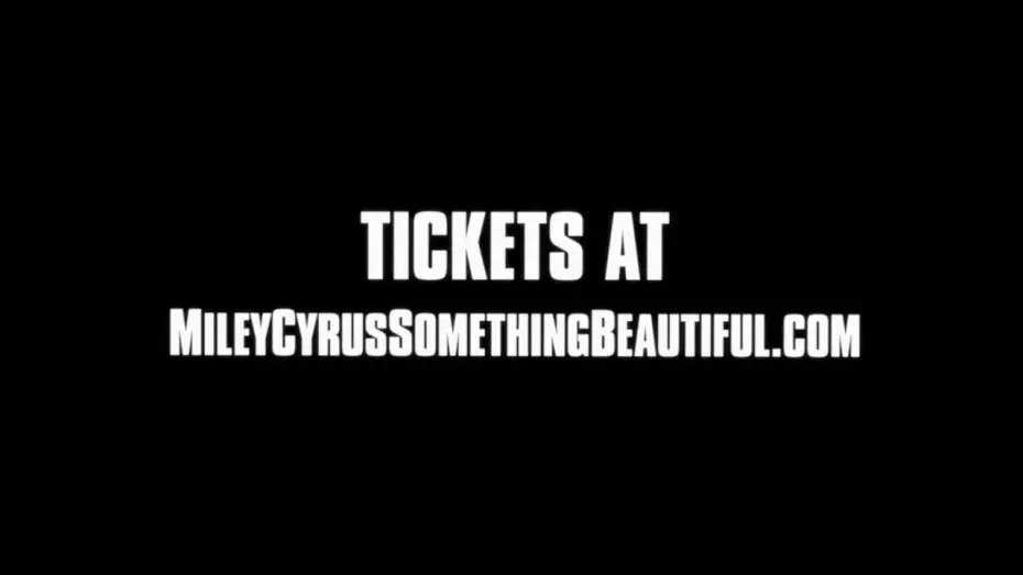 Video for the film Miley Cyrus: Something Beautiful — Official Trailer