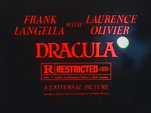 Video for the film Dracula — Dracula (1979) TV Spot