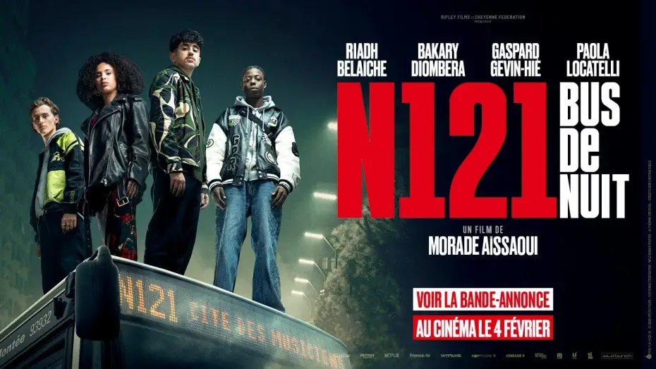 Video for the film N121 Bus de nuit — Bande-annonce