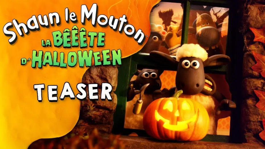 Video for the film Shaun the Sheep: The Beast of Mossy Bottom — Shaun le mouton : La Bêêête d'Halloween | Teaser