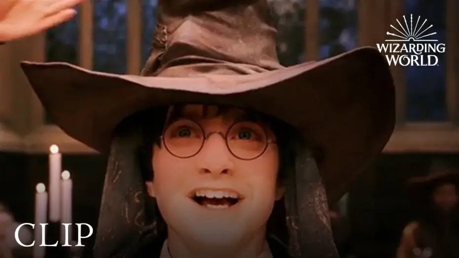 Video for the film Harry Potter and the Philosopher's Stone — The Sorting Ceremony