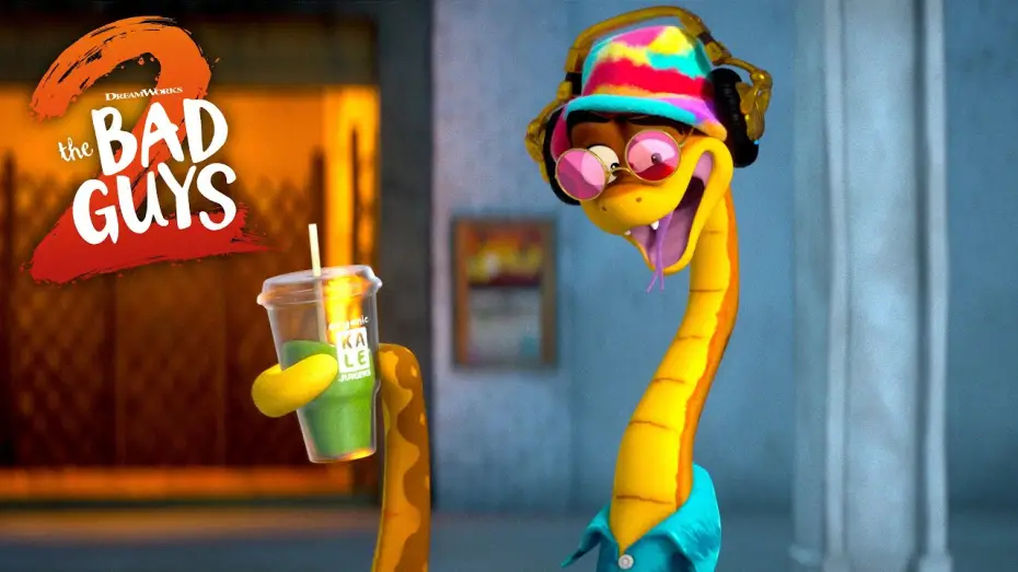 Video for the film The Bad Guys 2 — Snake Loves... Kombucha?