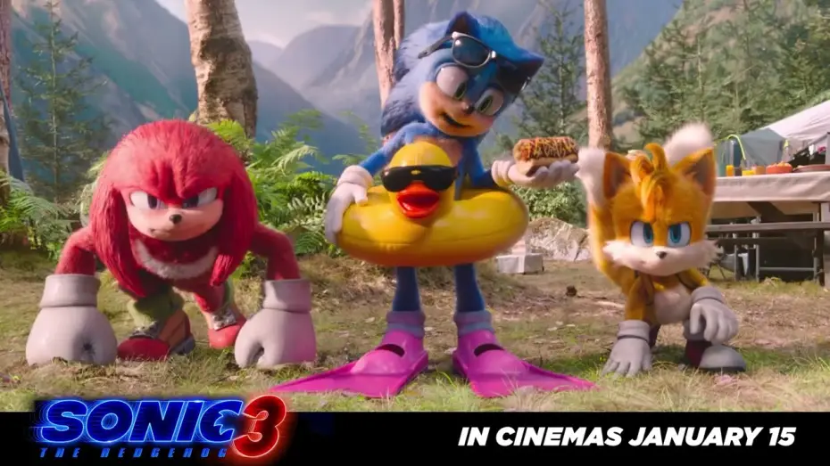 Video for the film Sonic the Hedgehog 3 — GAME ON!!!