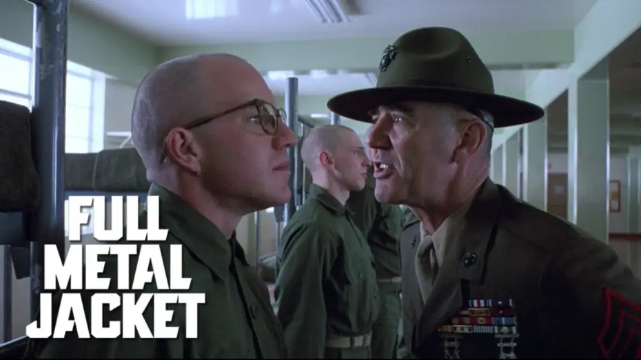 Video for the film Full Metal Jacket — Marines Meet Gunnery Sergeant Hartman
