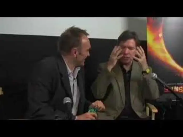 Video for the film Sunshine — Danny Boyle & Kurt Loder Discuss Story boarding