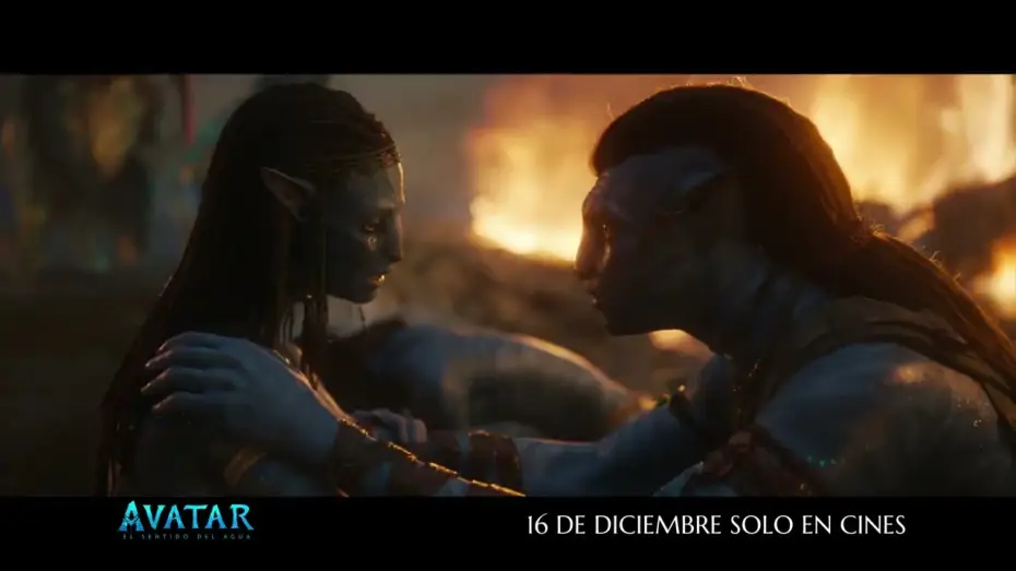 Video for the film Avatar: The Way of Water — Anuncio: 'Corazón fuerte'