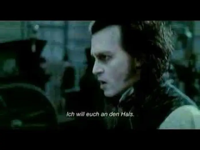 Video for the film Sweeney Todd: The Demon Barber of Fleet Street — Sweeney Todd Trailer German (deutscher) Johnny Depp
