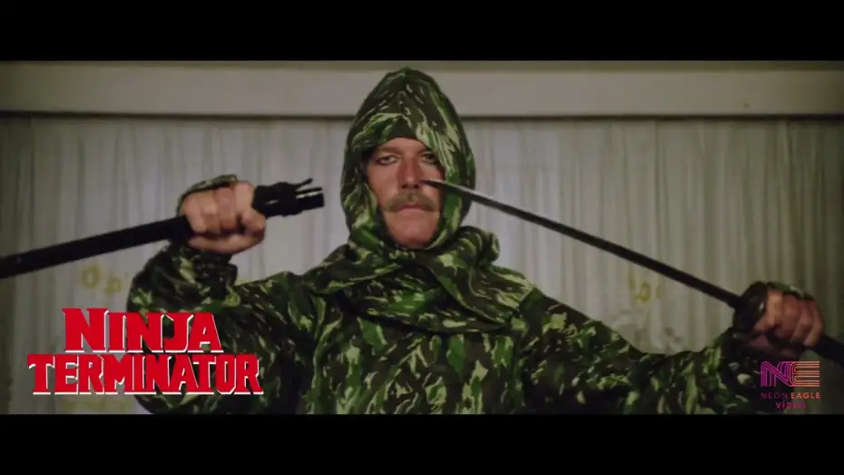 Video for the film Ninja Terminator — Neon Eagle Video Blu-ray promo trailer