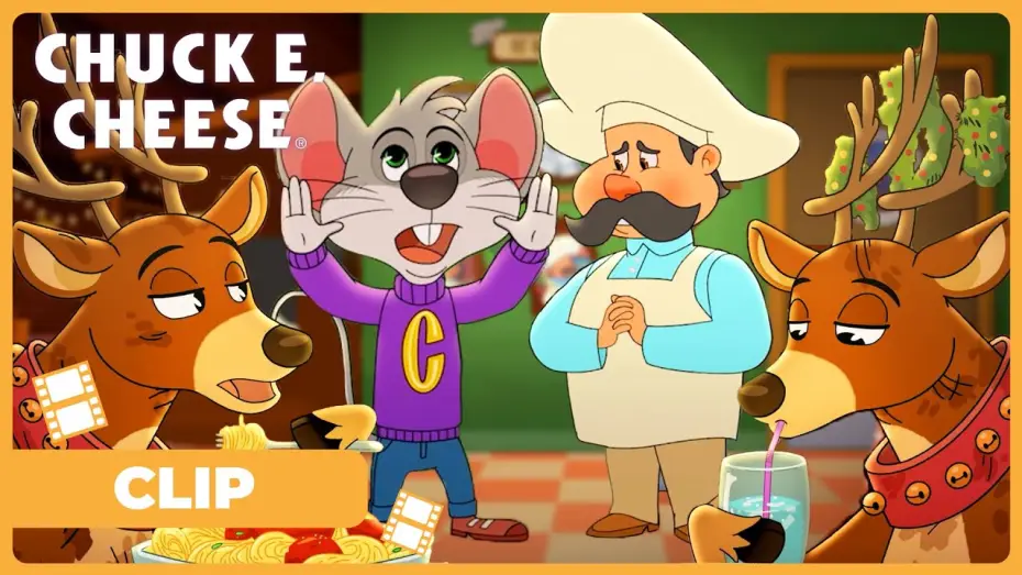 Video for the film A Chuck E. Cheese Christmas — Planning Santa's Surprise!