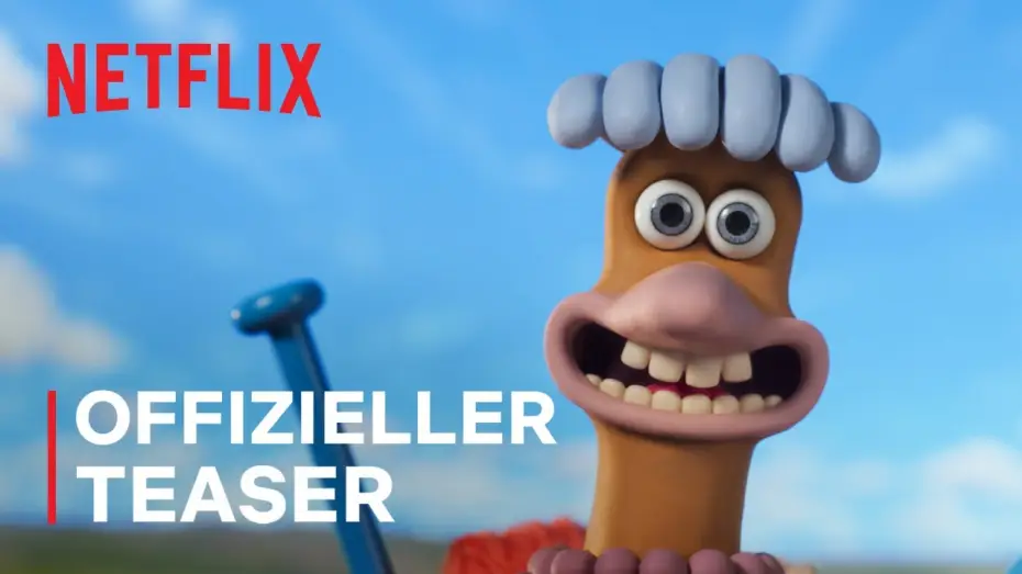 Video for the film Chicken Run: Dawn of the Nugget — Offizieller Teaser