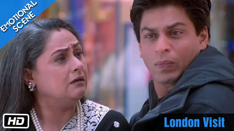 Video for the film Kabhi Khushi Kabhie Gham — London Visit - Emotional Scene - Kabhi Khushi Kabhie Gham - Shahrukh Khan, Amitabh Bachchan